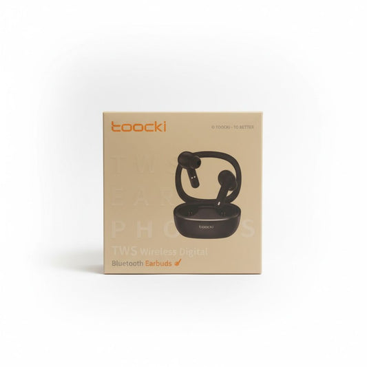 Toocki H06A – TWS Wireless Digital Bluetooth Earbuds  40mAh Earbuds • 400mAh Case • Bluetooth 5.3 • Low Latency • IPX4 Waterproof